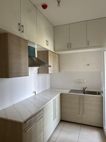 Kitchen in 2 BHK Apartment at Bhartiya Nikoo Homes, Thanisandra Main Road – for Rent