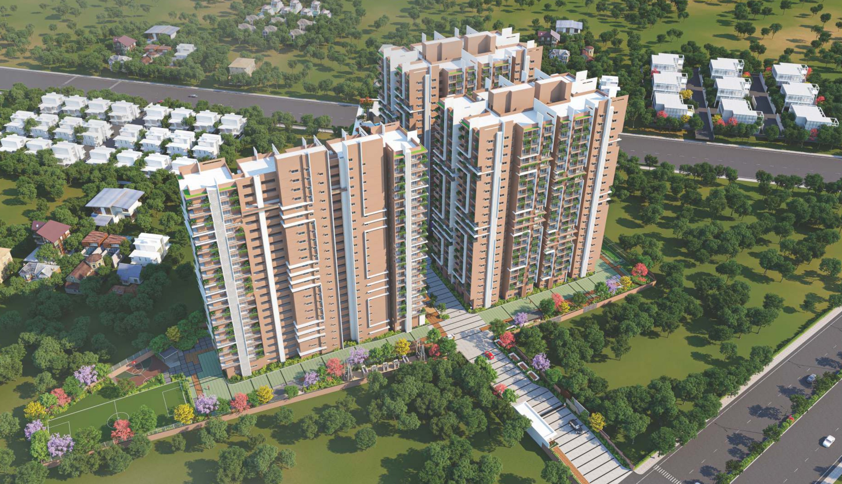 3 BHK Apartment For Sale in Poulomi Avante