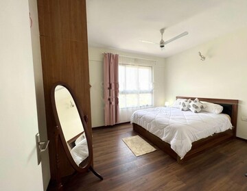 Bedroom in 3 BHK Apartment at Godrej Aqua, International Airport Road – for Rent