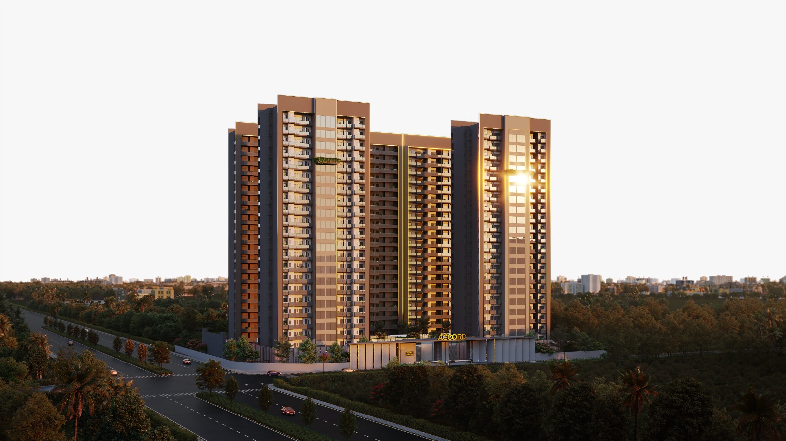 4 BHK + Pooja Room 3025 Sq.Ft. Apartment in Aurum Alumni Accord