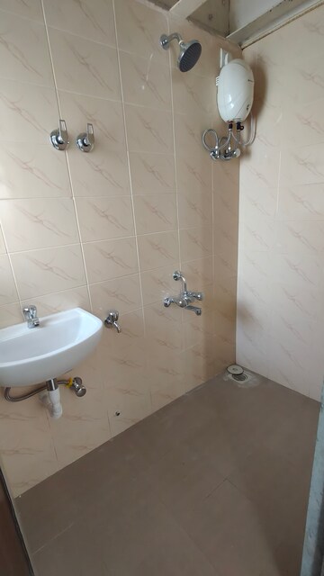 Bathroom in 1 BHK Apartment at Satellite Garden, Goregaon East – for Rent