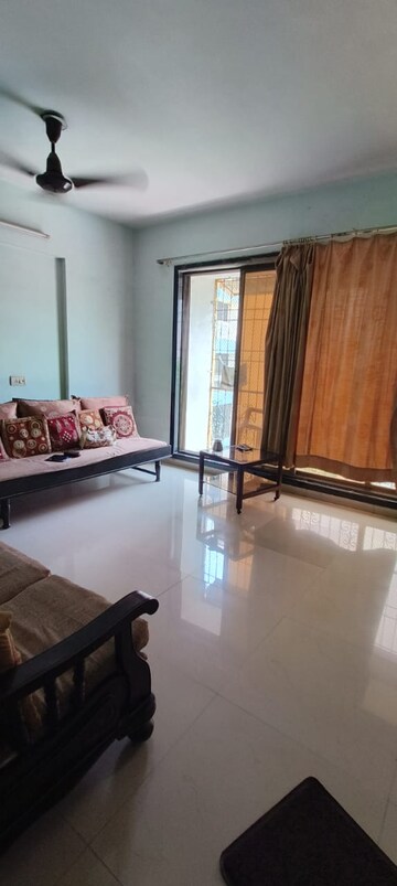 Living Room in 3 BHK Apartment at Naupada – for Sale