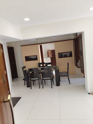 Living Room in 3 BHK Apartment at Ajmera Beverly Hills and Royal Empire, Andheri West – for Rent