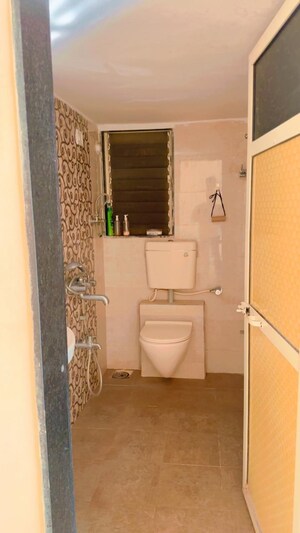 Bathroom in 1 BHK Apartment at Bhavani View, Virar West – for Sale