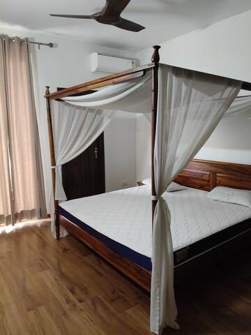 Master Bedroom in 3 BHK Apartment at Aerocity – for Rent