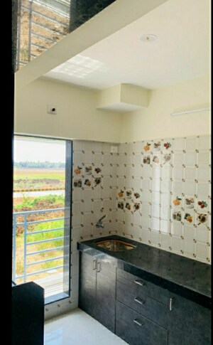 Kitchen in 1 BHK Apartment at Delight Green View Apartment, Nalasopara West – for Sale