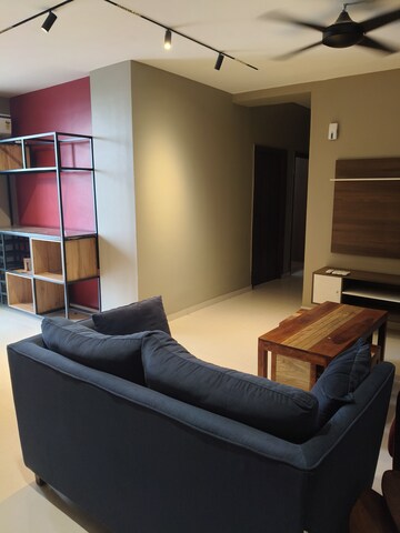 Living Room in 3 BHK Apartment at Aerocity – for Rent