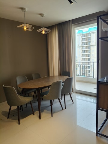 Living Room in 3 BHK Apartment at Aerocity – for Rent