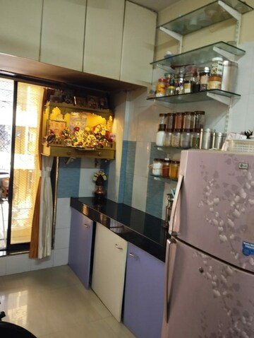 Kitchen in 1 BHK Apartment at Subodh Sagar Residency, Nalasopara West – for Rent