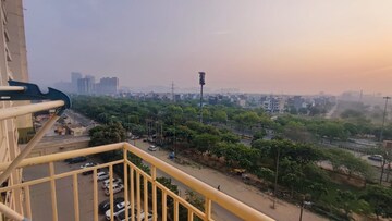 Balcony in 2 BHK Apartment at Ansal Sushant Aquapolis, Dundahera – for Rent