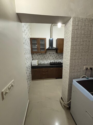 Kitchen in 1 BHK Builder Floor at Hemkunt Colony – for Rent