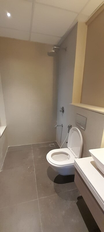 Bathroom in 3 BHK Apartment at Piramal Vaikunth, Balkum Pada – for Rent