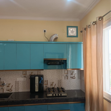 Kitchen in 1.5 BHK Villa at Sector 21 – for Rent