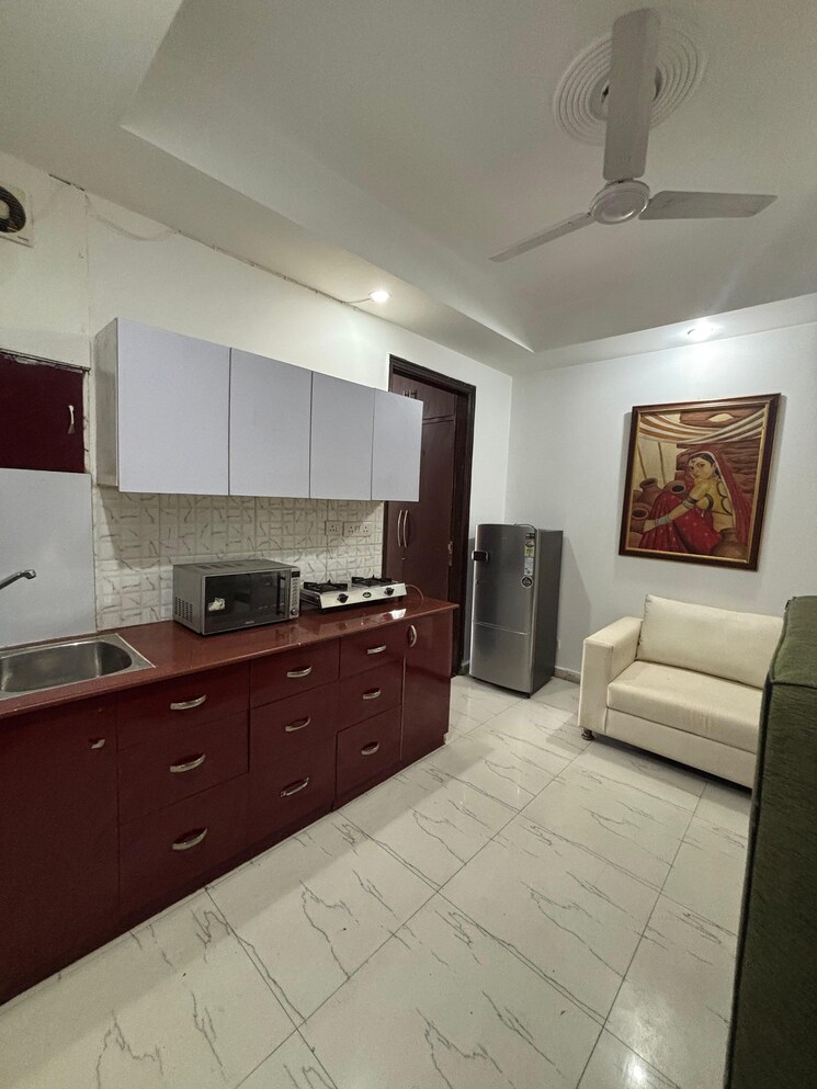 Kitchen, greater kailash i 1 Bedroom 80 Sq.Yd. Builder Floor In Greater Kailash I Delhi 8651202