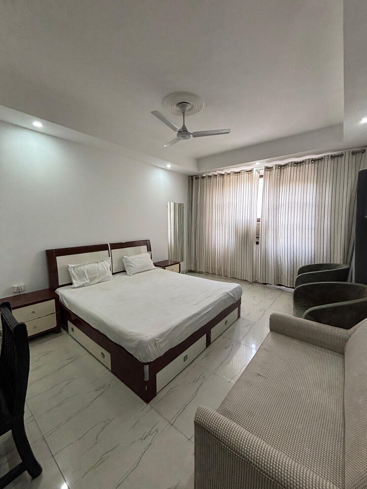 Master Bedroom, greater kailash i 1 Bedroom 80 Sq.Yd. Builder Floor In Greater Kailash I Delhi 8651202
