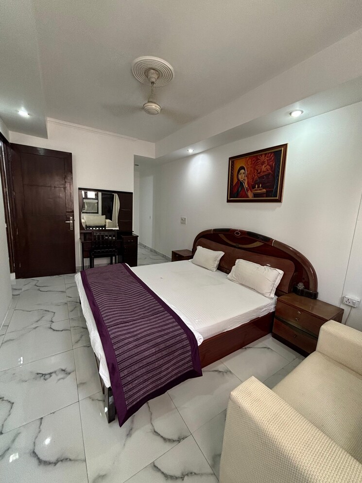 Master Bedroom, greater kailash i 1 Bedroom 80 Sq.Yd. Builder Floor In Greater Kailash I Delhi 8651202