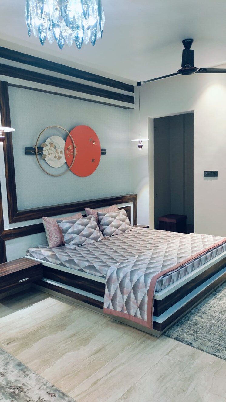 Bedroom, gomti nagar 3 Bedroom 3200 Sq.Ft. Independent House In Gomti Nagar Lucknow 8651215