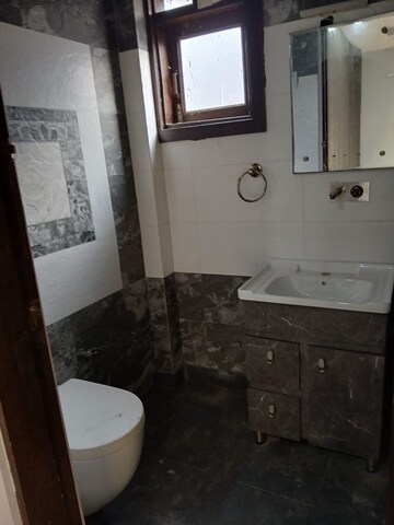 Bathroom in 2.5 BHK Apartment at Navbharat Apartments, Paschim Vihar – for Rent