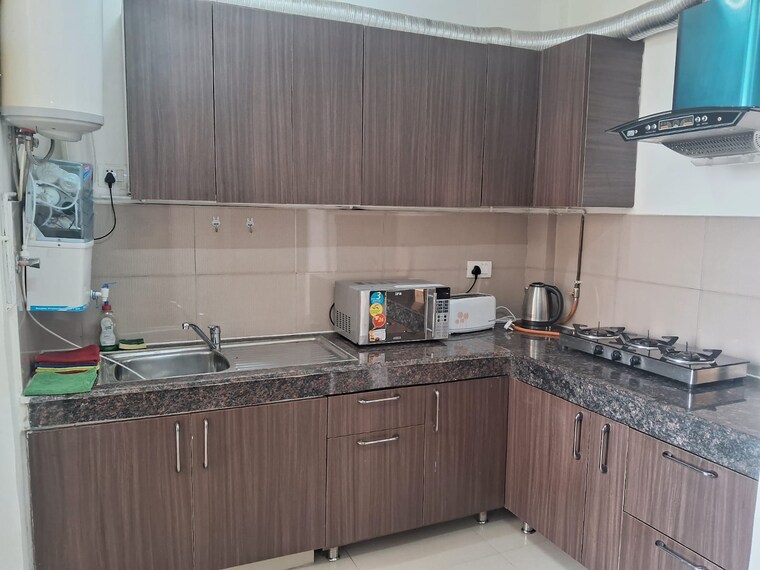 Kitchen, unitech-fresco 3 Bedroom 1815 Sq.Ft. Apartment In Sector 50 Gurgaon 8651312
