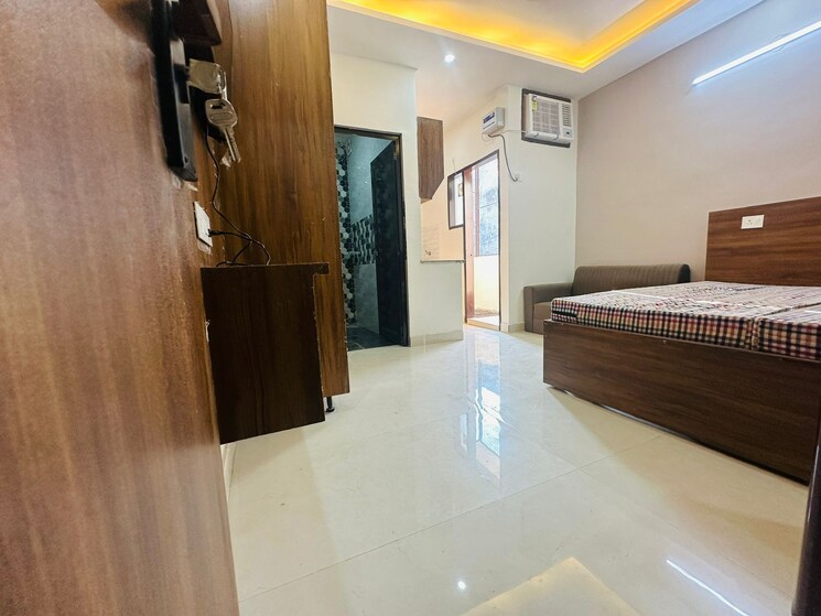 Kitchen, dlf-cyber-city 1 RK 450 Sq.Ft. Builder Floor In Sector 24 Gurgaon 8651370