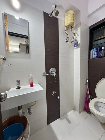 Bathroom in 2 BHK Apartment at Tridhaatu Morya, Chembur – for Rent