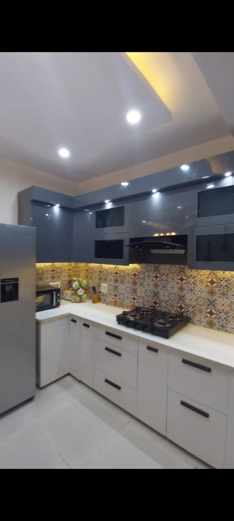 Kitchen, charms-castle 2 Bedroom 950 Sq.Ft. Apartment In Raj Nagar Extension Ghaziabad 8651534