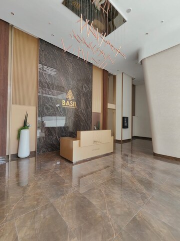 Building Lobby in 1 BHK Apartment at MICL Aaradhya Highpark, Mira Road – for Rent
