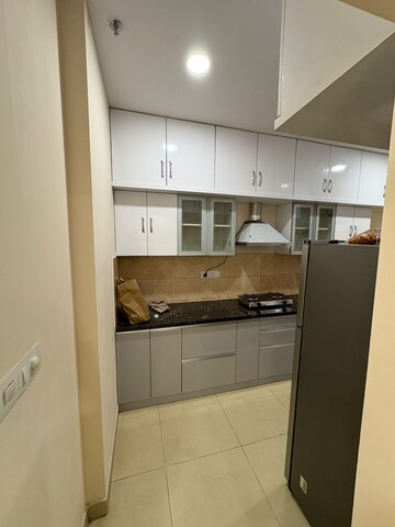 Kitchen in 2 BHK Apartment at Prestige High Fields, Gachibowli – for Rent