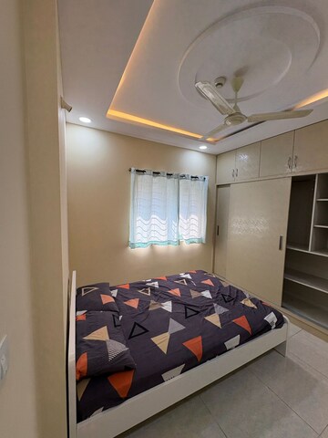 Bedroom in 2 BHK Apartment at Prestige High Fields, Gachibowli – for Rent