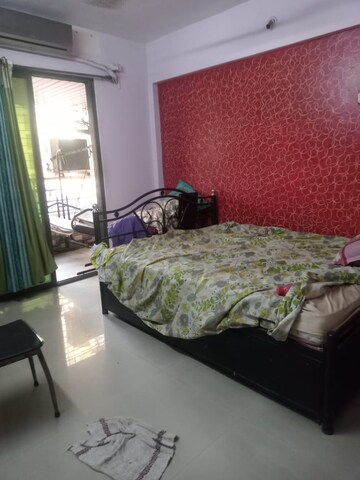 Bedroom in 3 BHK Apartment at Asian Galaxy, Kharghar – for Rent
