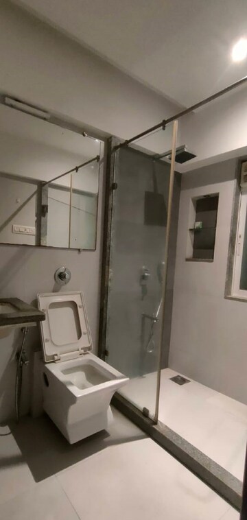Bathroom in 2 BHK Apartment at Khar West – for Rent