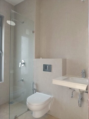 Bathroom in 2 BHK Apartment at Piramal Vaikunth, Balkum Pada – for Rent