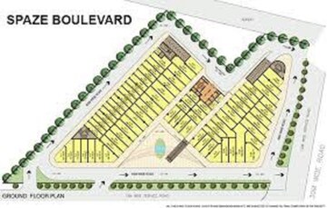  Shop – Map Location View at Spaze Edge Tower, Sector 47 - for Rent