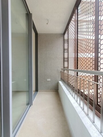 Balcony in 2 BHK Apartment at Piramal Vaikunth, Balkum Pada – for Rent