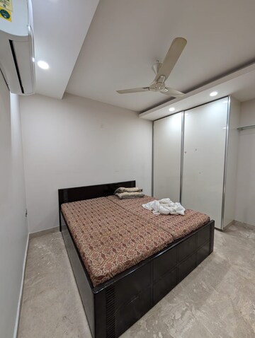 Bedroom in 3 BHK Builder Floor at Rajouri Garden – for Rent