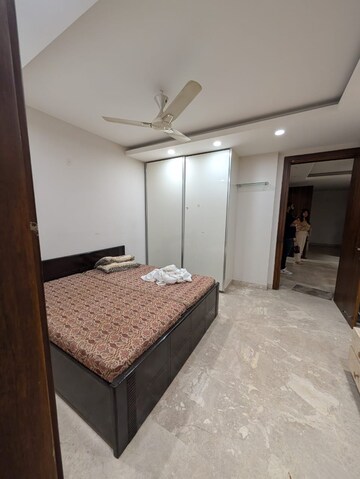 Bedroom in 3 BHK Builder Floor at Rajouri Garden – for Rent
