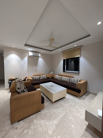 Living Room in 3 BHK Builder Floor at Rajouri Garden – for Rent