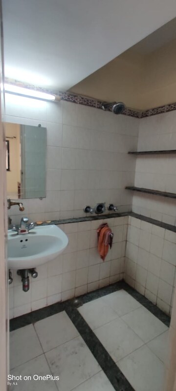 Bathroom in 2 BHK Apartment at Premier Kailash Tower, Powai – for Rent