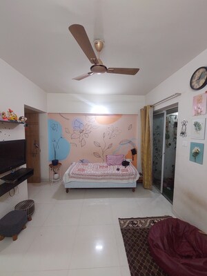 Living Room in 1 BHK Apartment at Abhinav Pebbles Urbania, Bavdhan – for Sale
