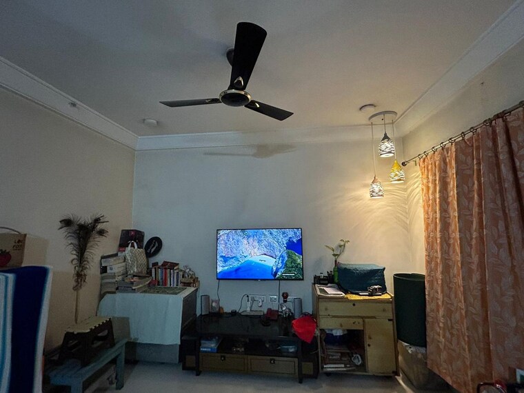 Living Room, goel-ganga-legend 2.5 Bedroom 1300 Sq.Ft. Apartment In Bavdhan Pune 8651941