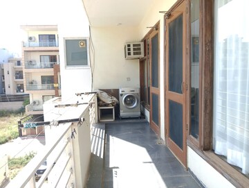Balcony in 3 BHK Apartment at Sushant Lok 2, Sector 57 – for Rent