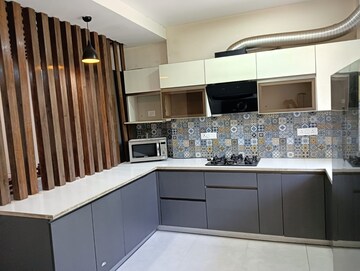 Kitchen in 3 BHK Apartment at Sushant Lok 2, Sector 57 – for Rent