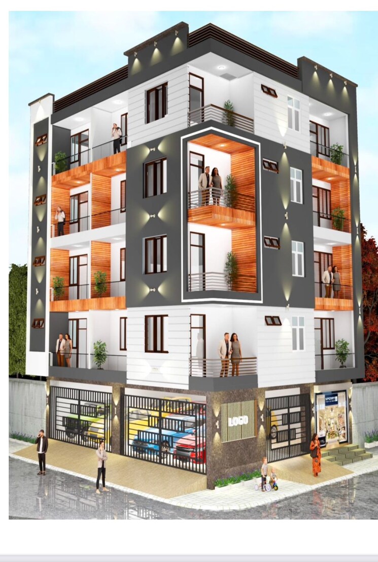Exterior View, sector 107 3 Bedroom 1650 Sq.Ft. Builder Floor In Sector 107 Noida 8652010