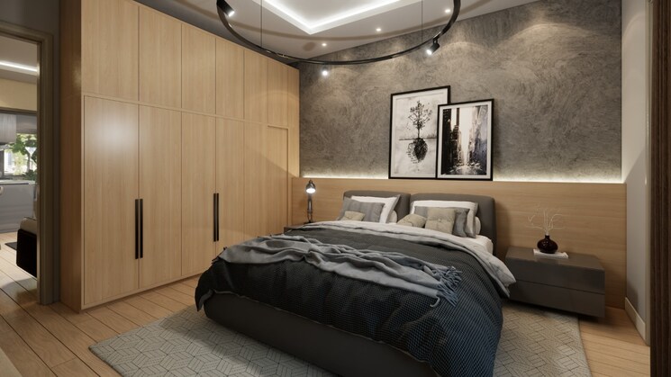 Bedroom, ambala highway 2 Bedroom 1300 Sq.Ft. Apartment In Ambala Highway Zirakpur 8651989