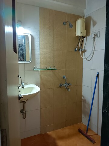Bathroom in 2 BHK Apartment at Arihant Darshan CHS, Kandivali East – for Rent