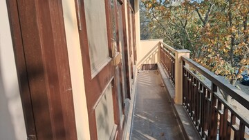 Balcony in 3 BHK Apartment at DLF Pink Town House, Dlf City Phase 3 – for Rent