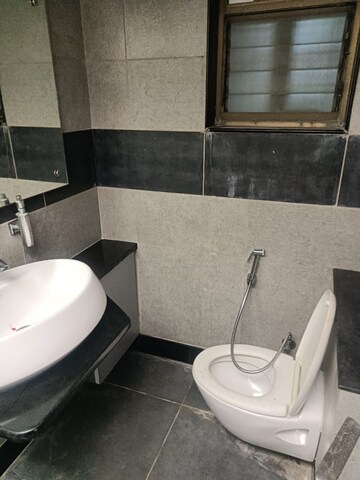 Bathroom in 5 BHK Apartment at Shambhu Twin Nest, Baner – for Rent