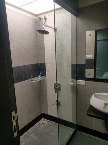 Bathroom in 5 BHK Apartment at Shambhu Twin Nest, Baner – for Rent