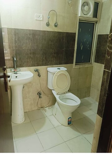 Bathroom in 2 BHK Apartment at Panchsheel Greens II, Sector 16 Greater Noida – for Rent