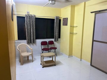 Living Room in 1 BHK Apartment at Elizabeth Apartments, Parel – for Rent